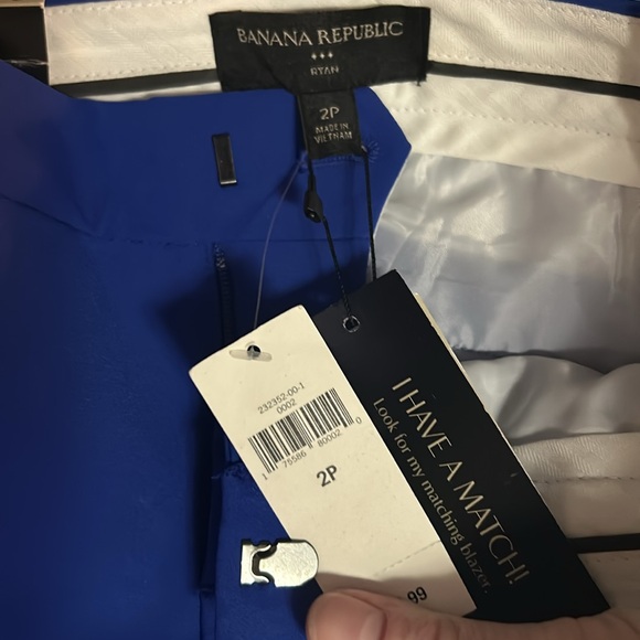 NWT Banana Republic dress pants; 2P - Picture 2 of 2